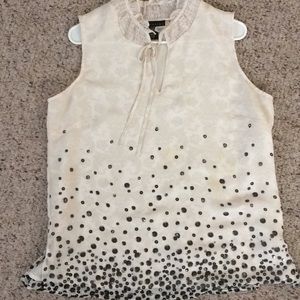 Attention tunic Sz L cream